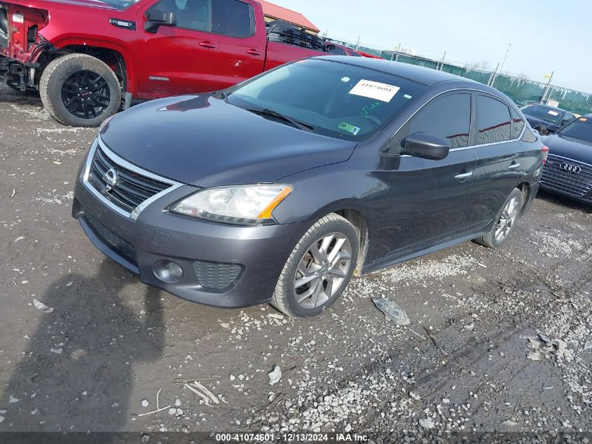 VIN 3N1AB7APXEY251658 2014 Nissan Sentra, SR no.2