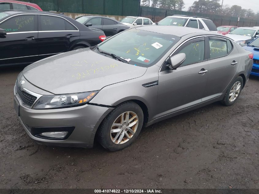 VIN 5XXGM4A7XDG187922 2013 KIA Optima, LX no.2