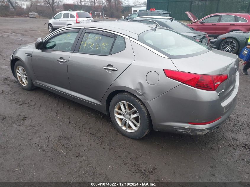 VIN 5XXGM4A7XDG187922 2013 KIA Optima, LX no.3