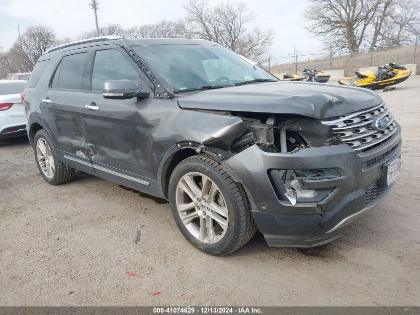 VIN 1FM5K7F83GGA95642 2016 FORD EXPLORER no.1