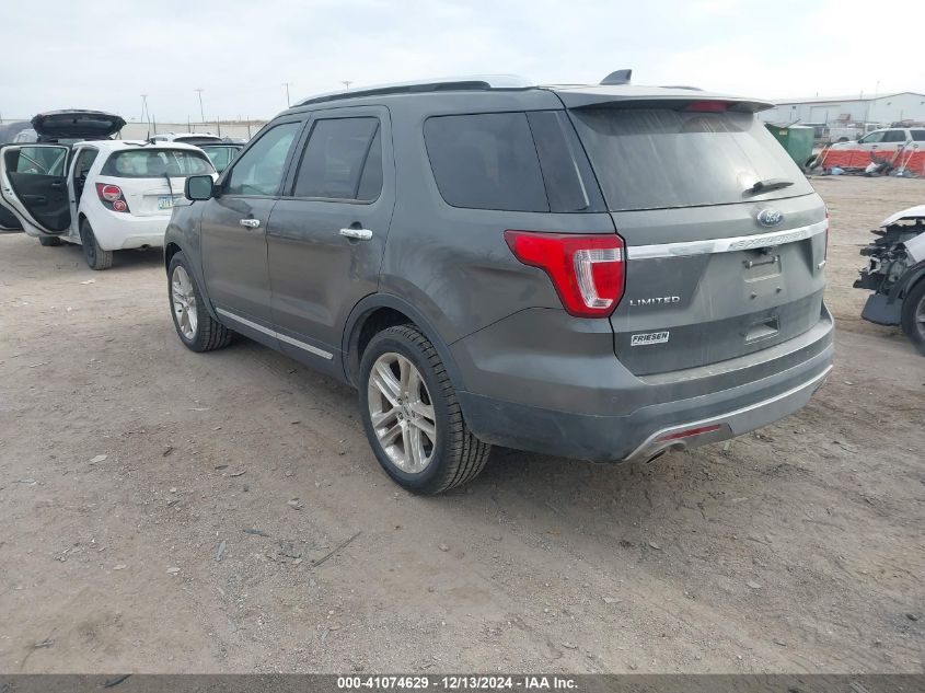 VIN 1FM5K7F83GGA95642 2016 FORD EXPLORER no.3