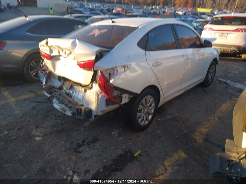 2018 HYUNDAI ACCENT VIN: 3KPC24A33JE025524