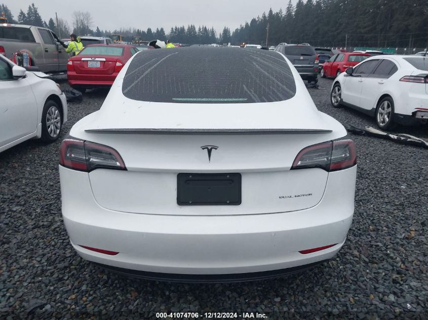 2020 Tesla Model 3 Long Range Dual Motor All-Wheel Drive VIN: 5YJ3E1EB9LF628191 Lot: 41074706