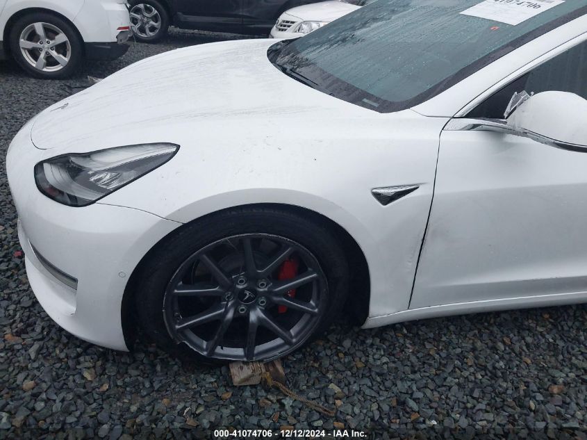 2020 Tesla Model 3 Long Range Dual Motor All-Wheel Drive VIN: 5YJ3E1EB9LF628191 Lot: 41074706