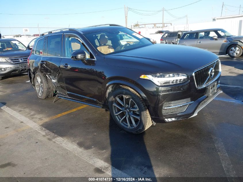 VIN YV4A22PK4H1133171 2017 Volvo XC90, T6 Momentum no.1