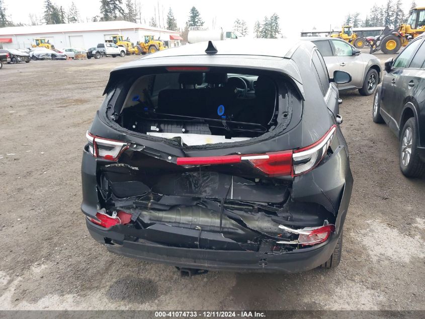 VIN KNDPMCAC0J7469305 2018 KIA SPORTAGE LX