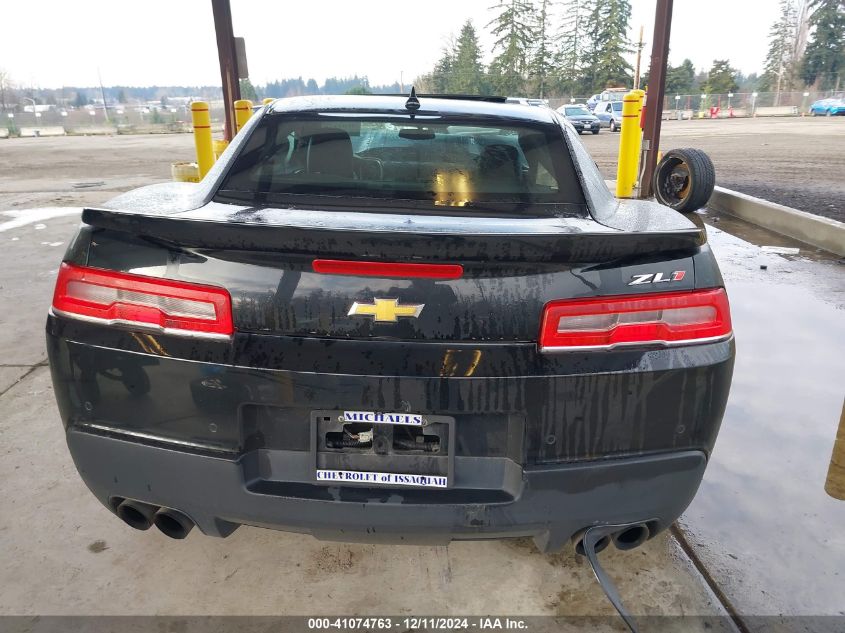 2014 Chevrolet Camaro Zl1 VIN: 2G1FZ1EP7E9802045 Lot: 41074763