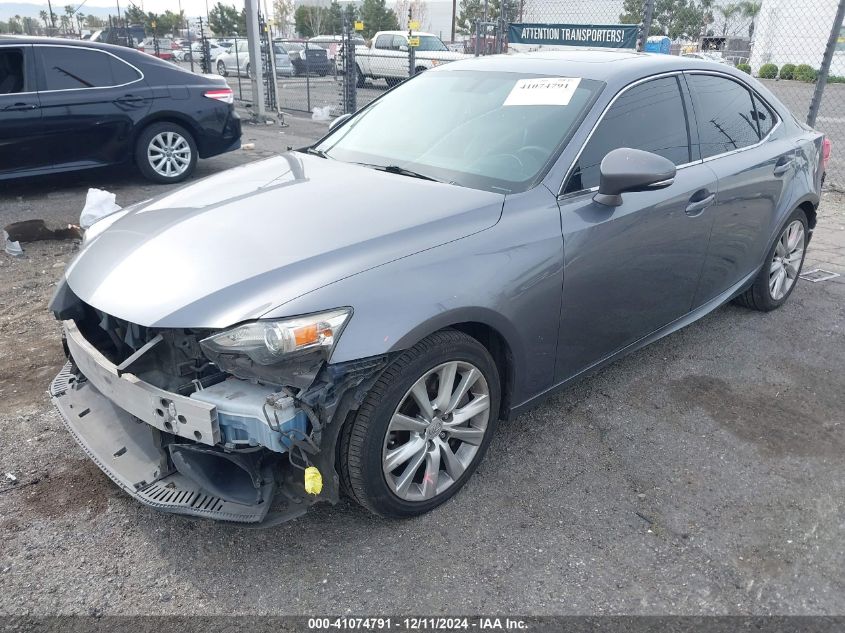 VIN JTHBA1D29G5032710 2016 Lexus IS, 200T no.2