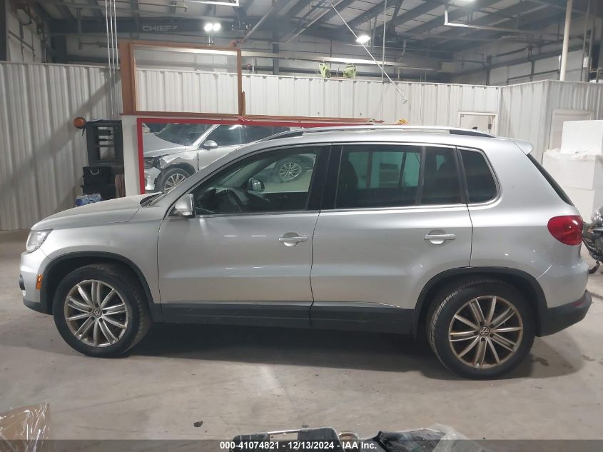 VIN WVGBV7AX9GW508534 2016 Volkswagen Tiguan, SE no.14