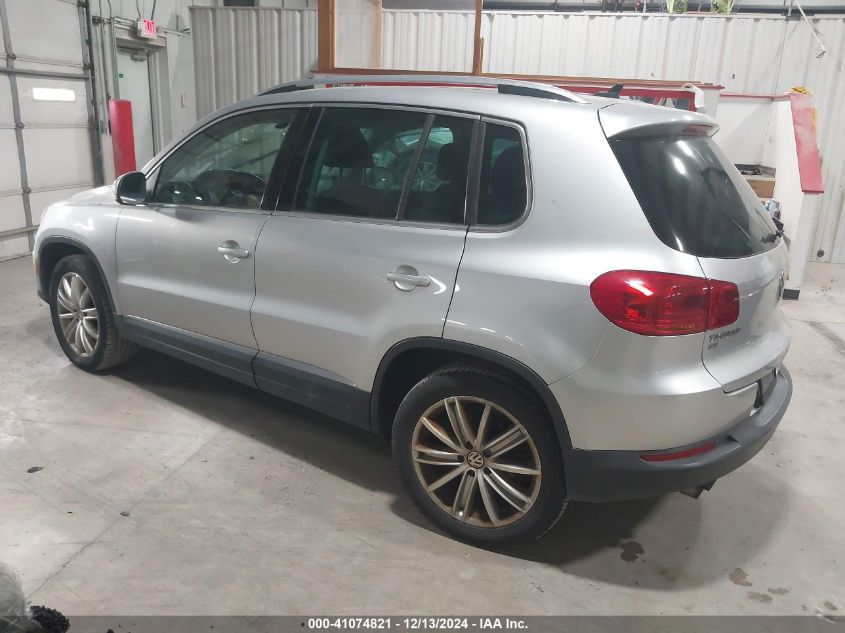 VIN WVGBV7AX9GW508534 2016 Volkswagen Tiguan, SE no.3