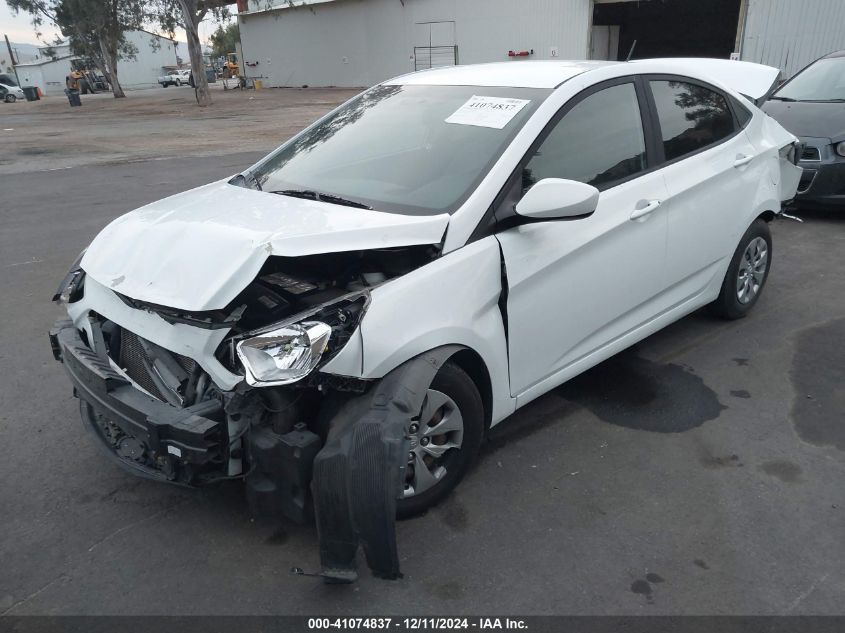 VIN KMHCT4AE7HU235047 2017 Hyundai Accent, SE no.2