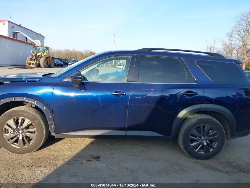 2022 Nissan Pathfinder Sv 2Wd VIN: 5N1DR3BA2NC216478 Lot: 41074844