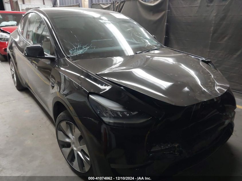 2020 TESLA MODEL Y LONG RANGE DUAL MOTOR ALL-WHEEL DRIVE - 5YJYGDEE0LF017476