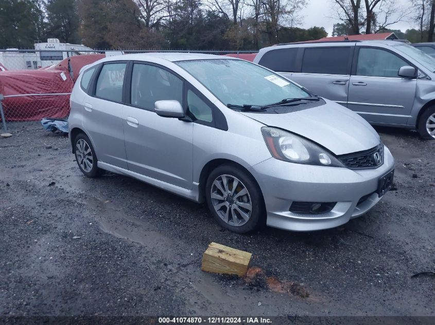 VIN JHMGE8H53DC031910 2013 Honda Fit, Sport no.1