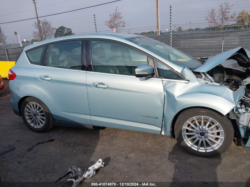 2014 Ford C-Max Hybrid Sel VIN: 1FADP5BU4EL514312 Lot: 41074970