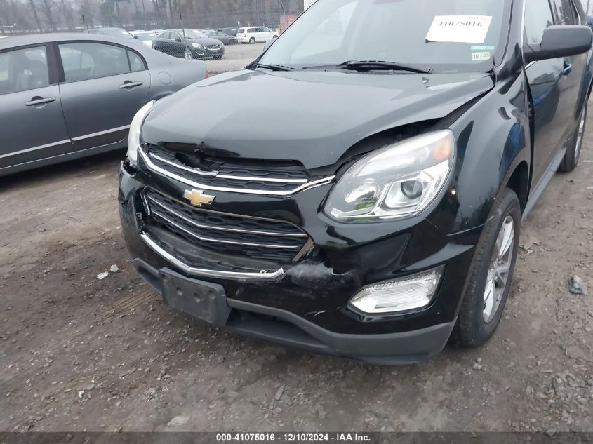 VIN 2GNFLFE3XG6349389 2016 CHEVROLET EQUINOX no.6