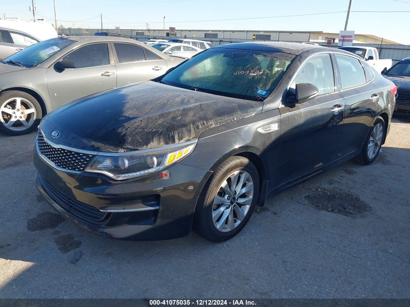 2016 KIA OPTIMA VIN: 5XXGU4L32GG113263