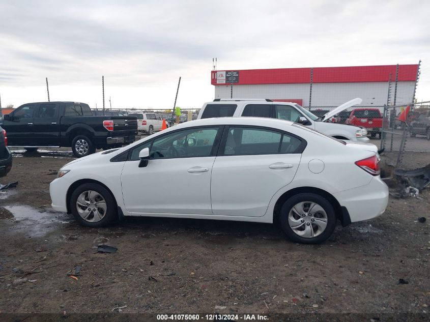 VIN 2HGFB2F56DH550034 2013 Honda Civic, LX no.14