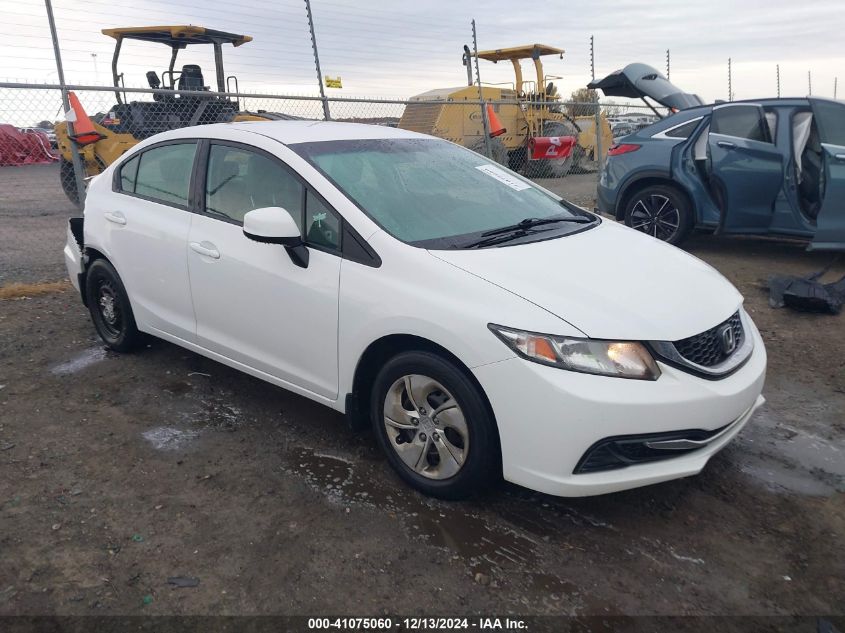 VIN 2HGFB2F56DH550034 2013 Honda Civic, LX no.1