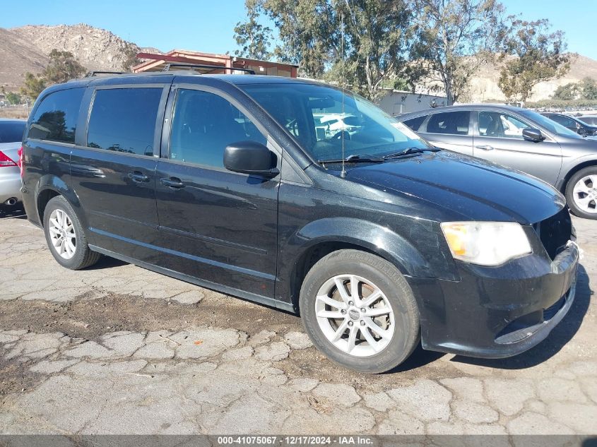 VIN 2C4RDGCG4DR820669 2013 Dodge Grand Caravan, Sxt no.1