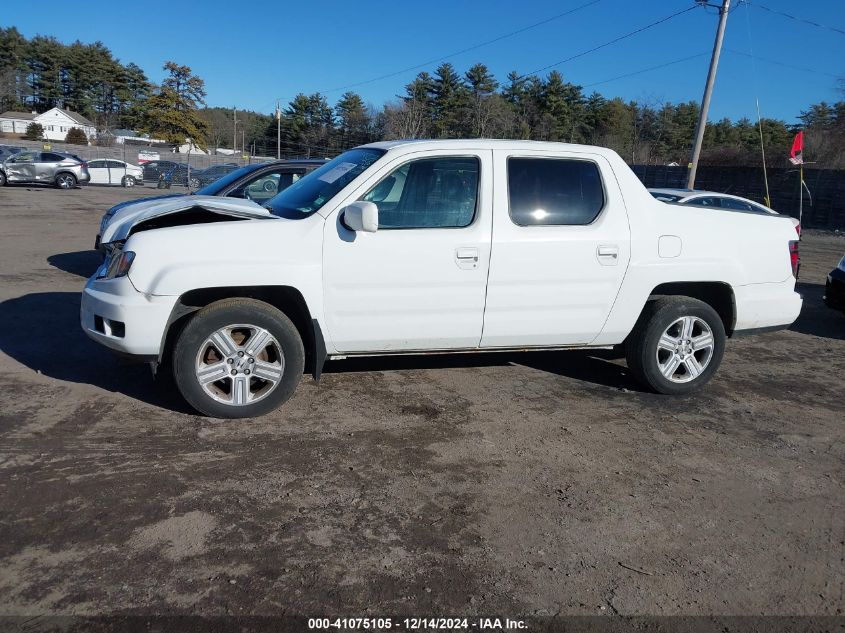 VIN 5FPYK1F58EB006232 2014 Honda Ridgeline, Rtl no.14