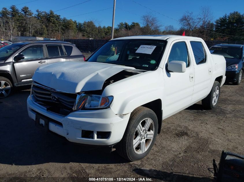 VIN 5FPYK1F58EB006232 2014 Honda Ridgeline, Rtl no.2