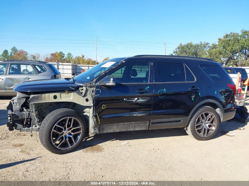 2017 Ford Explorer Sport VIN: 1FM5K8GT3HGA22068 Lot: 41075114