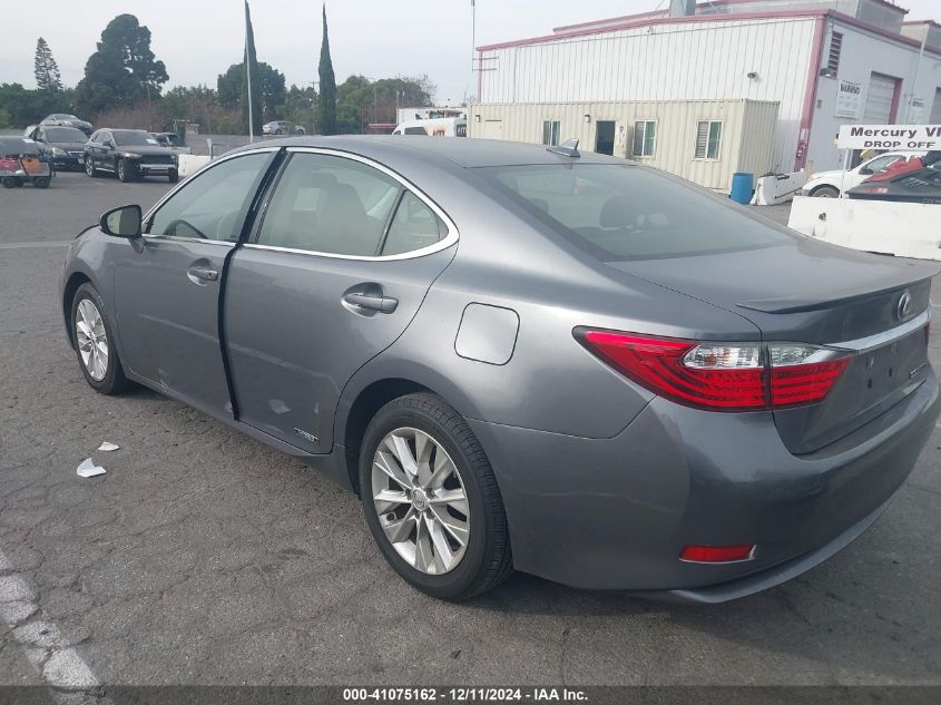 VIN JTHBW1GG7E2039873 2014 Lexus ES, 300H no.13