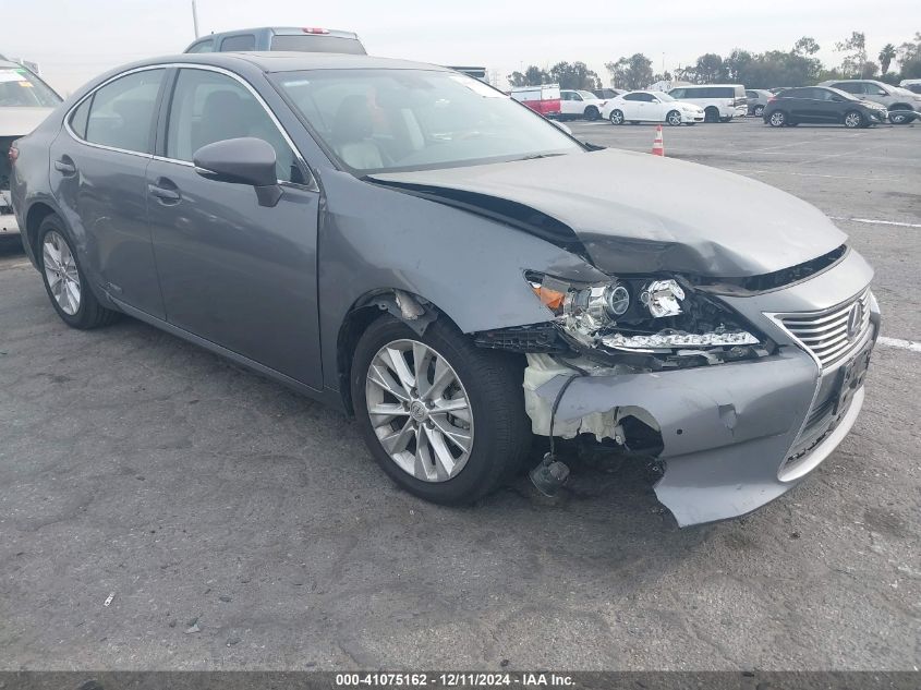 VIN JTHBW1GG7E2039873 2014 Lexus ES, 300H no.1