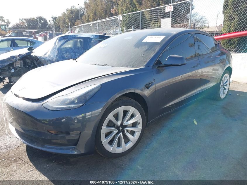 VIN 5YJ3E1EA7PF652860 2023 Tesla Model 3, Rear-Whee... no.2