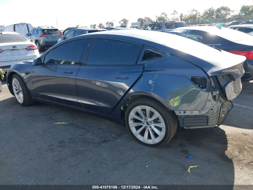 2023 TESLA MODEL 3 REAR-WHEEL DRIVE - 5YJ3E1EA7PF652860