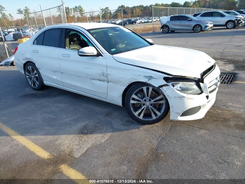 VIN 55SWF4JB1GU122294 2016 Mercedes-Benz C-Class, C... no.1