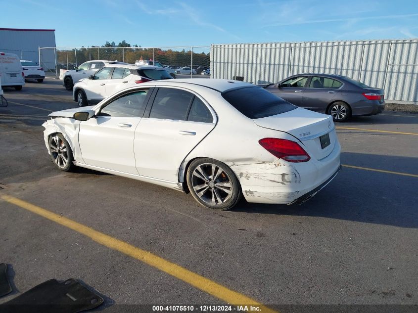 VIN 55SWF4JB1GU122294 2016 Mercedes-Benz C-Class, C... no.3