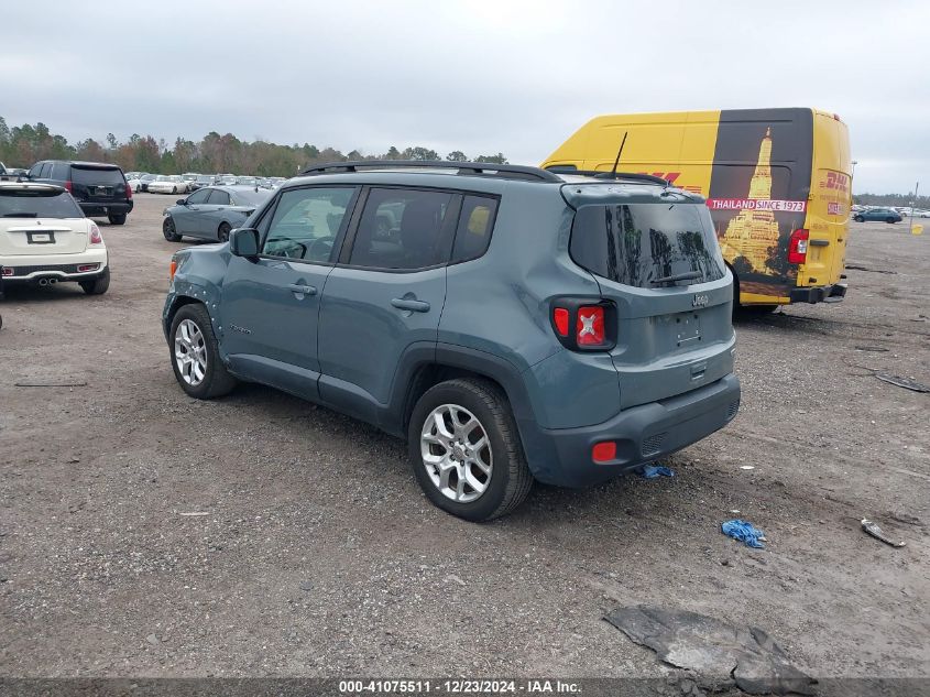 VIN ZACCJABB8JPH48862 2018 Jeep Renegade, Latitude Fwd no.3