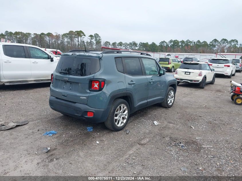 VIN ZACCJABB8JPH48862 2018 Jeep Renegade, Latitude Fwd no.4