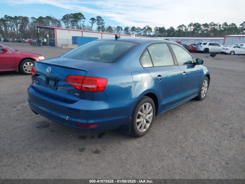 VIN 3VWD17AJ5FM268950 2015 Volkswagen Jetta, 1.8T Se no.4