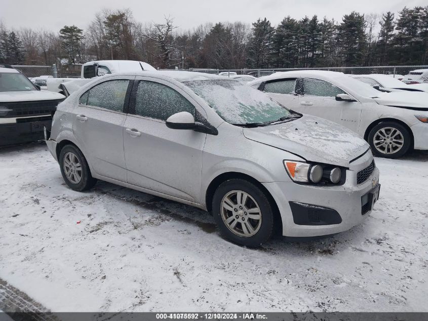 VIN 1G1JC5SB9E4154934 2014 Chevrolet Sonic, Lt Auto no.1