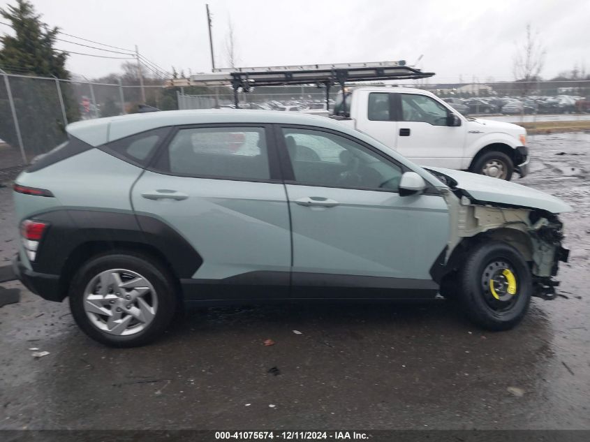 2024 Hyundai Kona Se VIN: KM8HA3AB6RU116418 Lot: 41075674