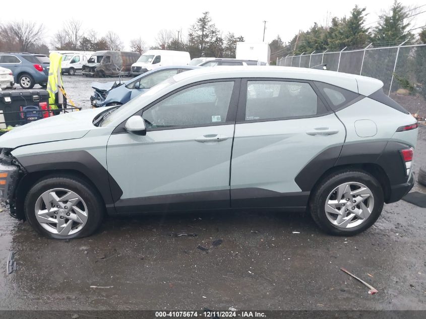 2024 Hyundai Kona Se VIN: KM8HA3AB6RU116418 Lot: 41075674