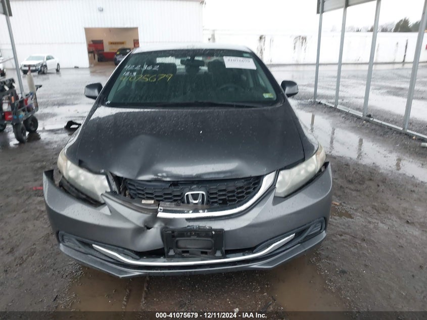 2013 HONDA CIVIC VIN: 2HGFB2F55DH541745