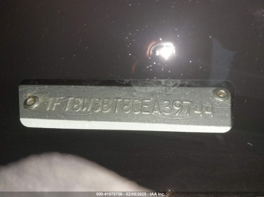 2012 Ford F-350 Xlt VIN: 1FT8W3BT8CEA39744 Lot: 41075756