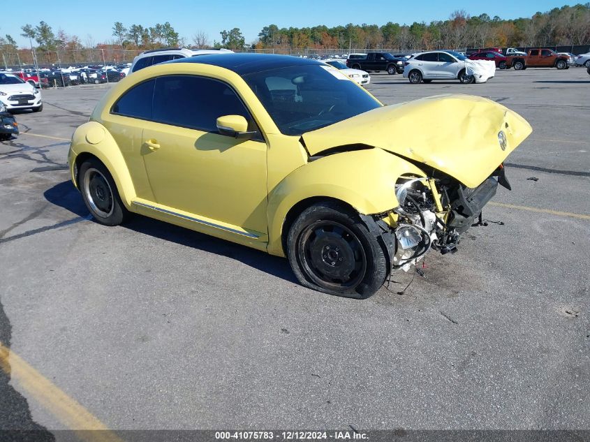 VIN 3VWJP7AT6DM605545 2013 VOLKSWAGEN BEETLE no.1