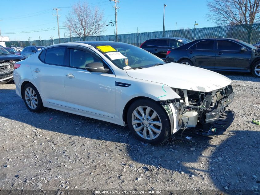 VIN 5XXGN4A79EG283653 2014 KIA Optima, EX no.1