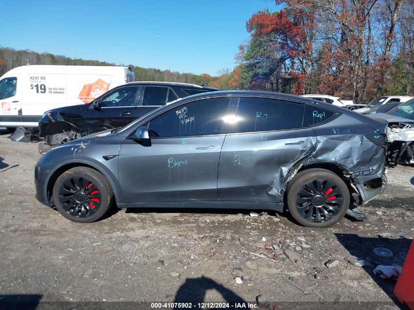 2020 TESLA MODEL Y LONG RANGE DUAL MOTOR ALL-WHEEL DRIVE - 5YJYGDEE1LF009211