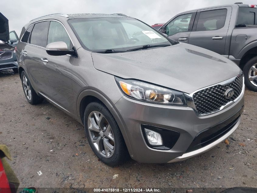 2017 KIA SORENTO 3.3L SX - 5XYPK4A54HG192605