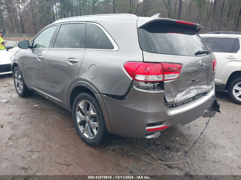 2017 KIA SORENTO 3.3L SX - 5XYPK4A54HG192605