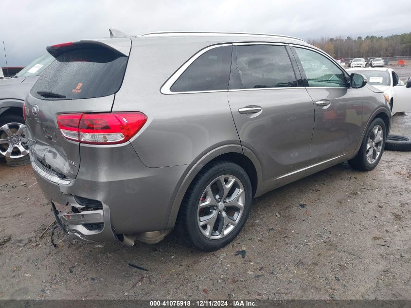 2017 KIA SORENTO 3.3L SX - 5XYPK4A54HG192605