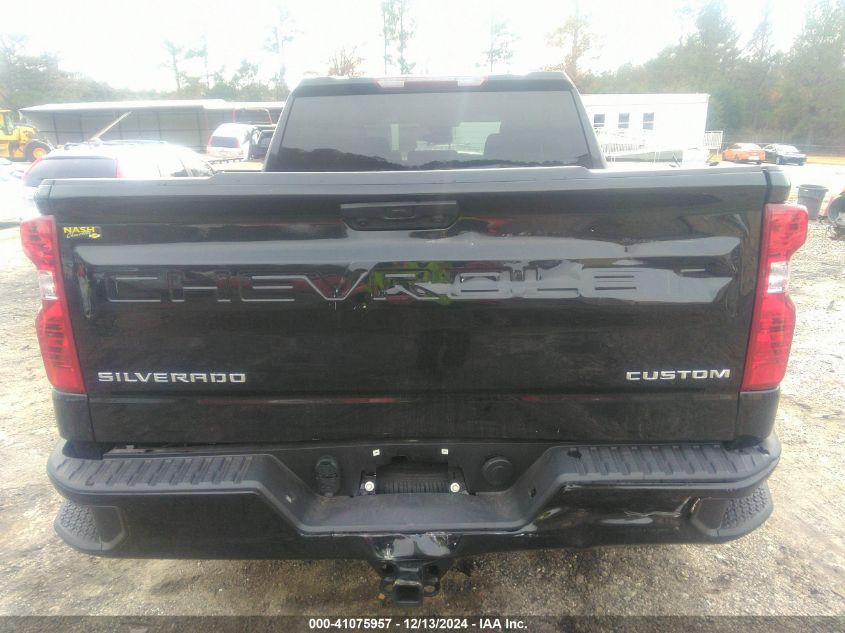 2024 Chevrolet Silverado 1500 2Wd Short Bed Custom VIN: 3GCPABEK5RG411257 Lot: 41075957