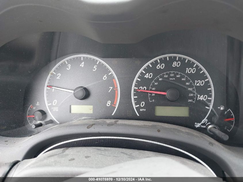 2010 Toyota Corolla Le VIN: 1NXBU4EE5AZ284997 Lot: 41075970