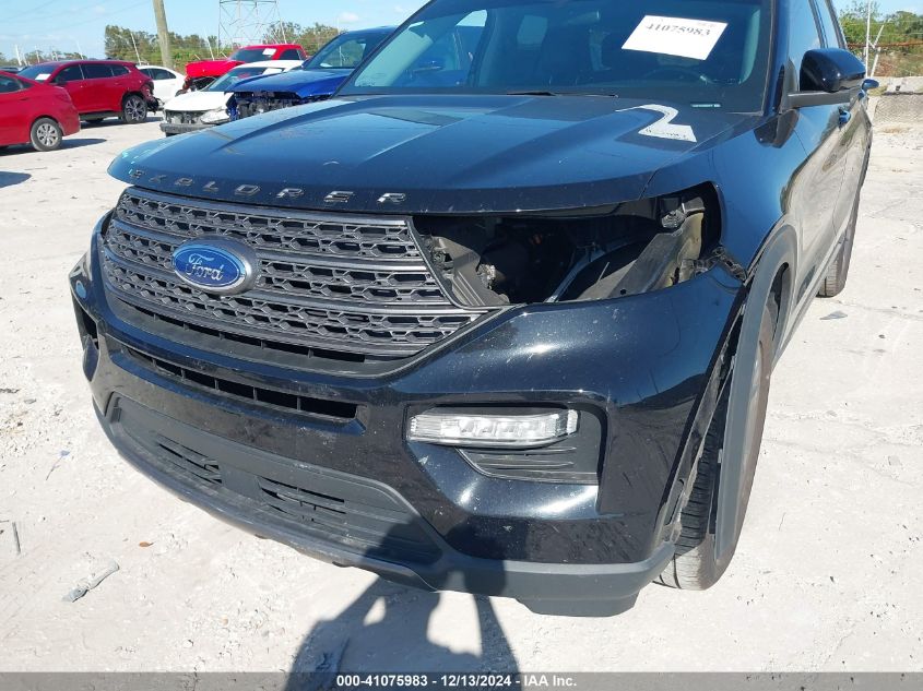 2022 Ford Explorer Xlt VIN: 1FMSK7DH7NGB25910 Lot: 41075983